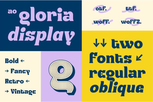 Ao Gloria: Bold Typography for Impactful Headlines
