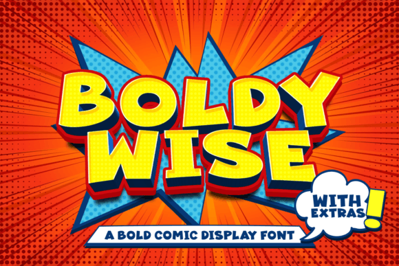 Boldy Wise: The Chunky Comic Font for Fun Projects