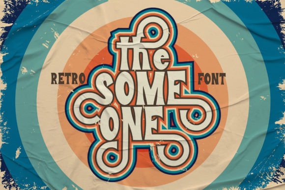 Bringing Retro Flair to Life with The Some One Display Font