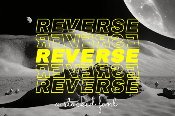 Evaluating Reverse: A Versatile Font for Modern Creative Projects