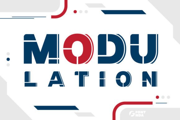 Mastering Visual Impact with the Modulation Display Font